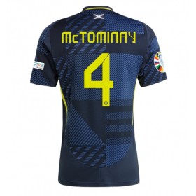 Skottland Scott McTominay #4 Hemmakläder EM 2024 Kortärmad